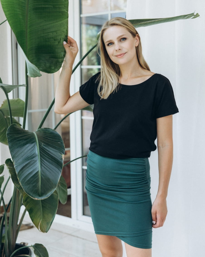 OVERSIZE KOJÍCÍ TRIČKO BÍLÉ (1)
