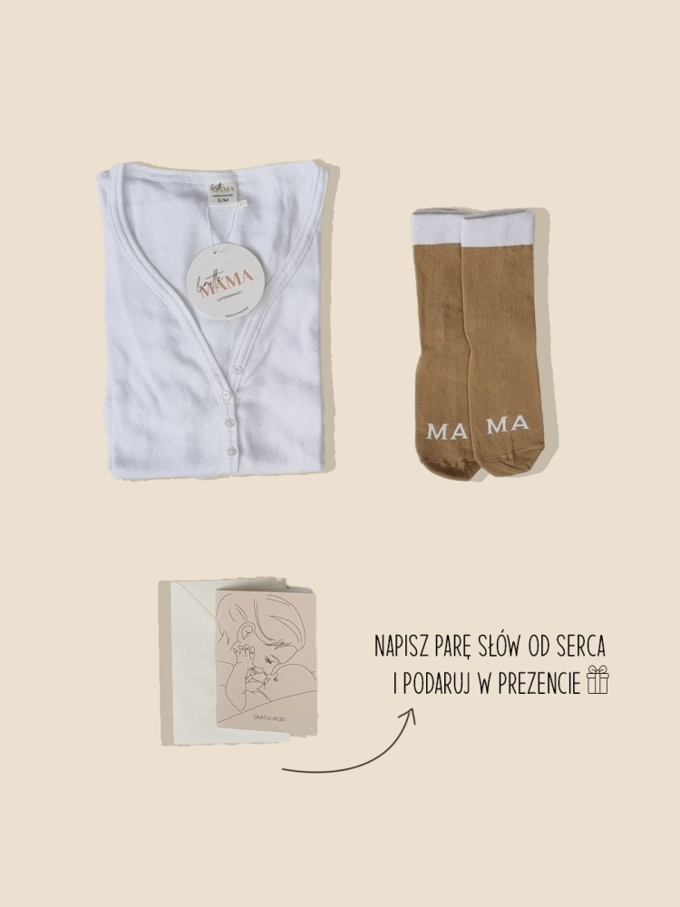 Box prezentowy dla mamy biały 
