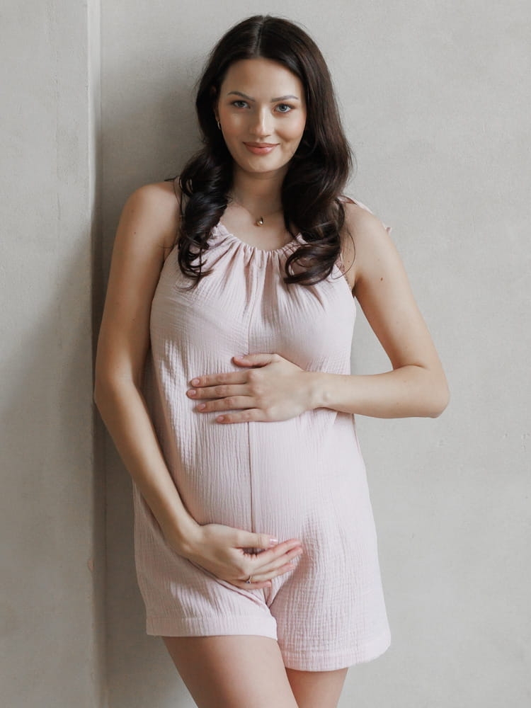 Kombinezon krótki FRAPPUCCINO różowy