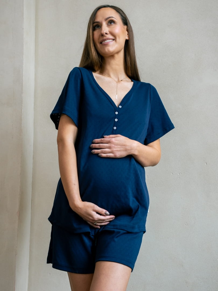 BEAUTIFUL DREAMS pajamas navy blue