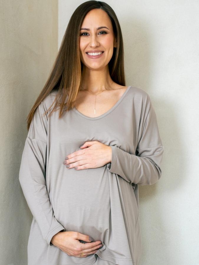 longsleeve ciążowy