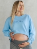 bluza ciążowa niebieska